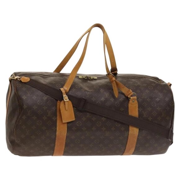 LOUIS VUITTON Monogram Sac Polochon 65 Boston Bag 2way M41222 LV Auth - Picture 1 of 14